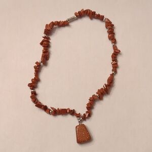 Goldstone Necklace
